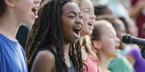 Group Young Teens Celebrating World Youth Day By Doing Activities Together Group Young Teens Celebrating World Youth Day By Doing Activities Together